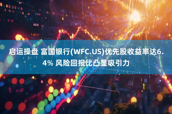 启运操盘 富国银行(WFC.US)优先股收益率达6.4% 风险回报比凸显吸引力