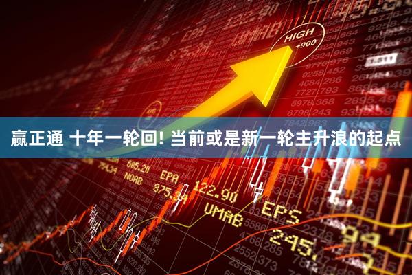赢正通 十年一轮回! 当前或是新一轮主升浪的起点